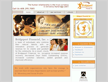 Tablet Screenshot of bridgeportfinancial.com